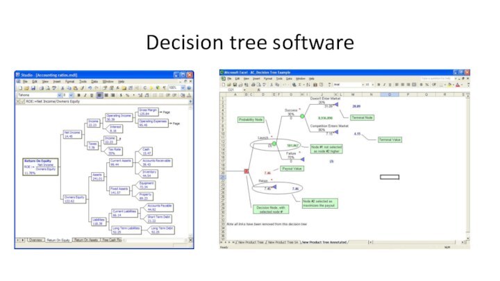 Decision tree software