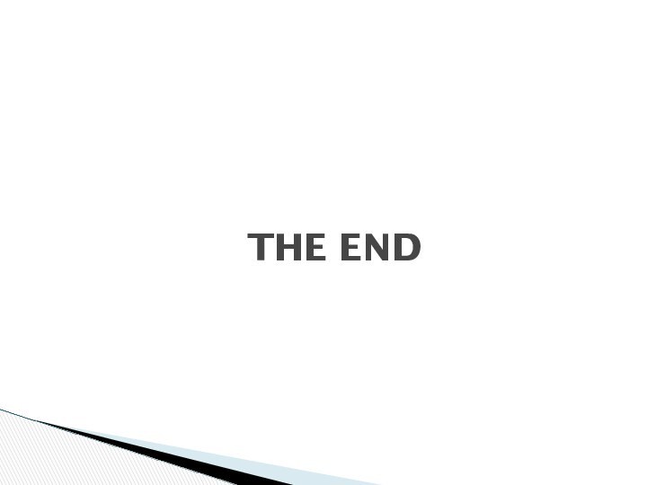 THE END