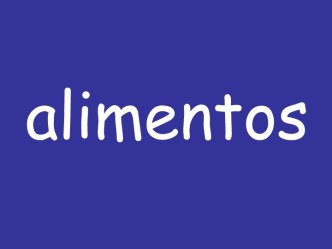 Alimentos