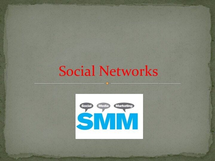 Social Networks