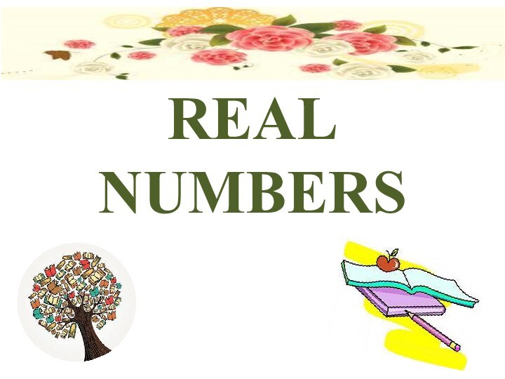 REAL NUMBERS