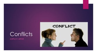 Conflicts