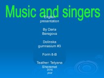 Music and singers