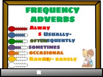 Frequency adverbs