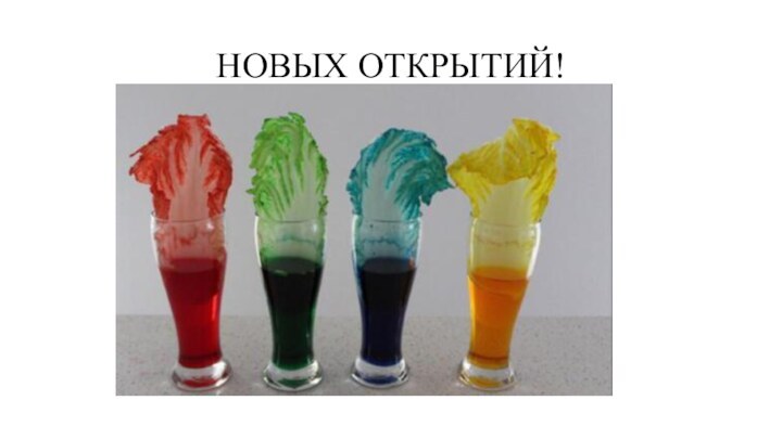 НОВЫХ ОТКРЫТИЙ!