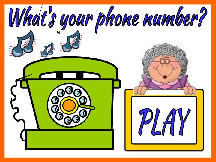 3456789012What's your phone number?PLAY