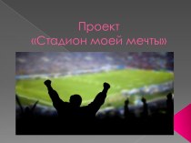 Проект Стадион моей мечты