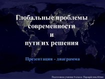 Глобальные проблемы современности и пути их решения