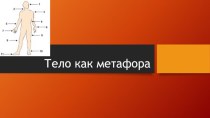 Тело как метафора