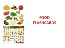Food flashcards