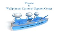 Welcome to WeOptimum Customer Support Center