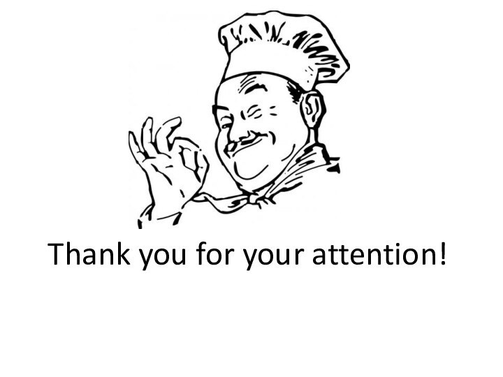 Thank you for your attention!