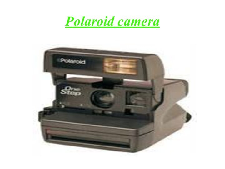 Polaroid camera