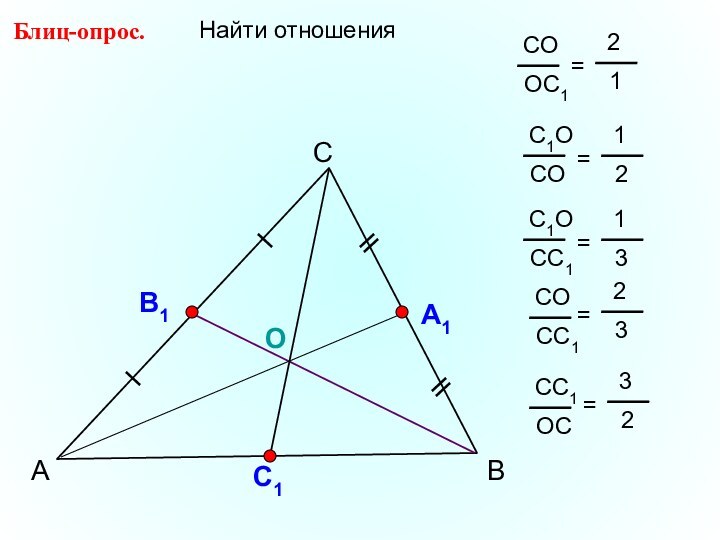 АСВБлиц-опрос.  А1ОС1Найти отношения