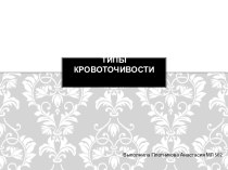 Типы кровоточивости