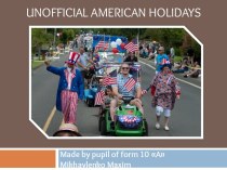 Unofficial American Holidays