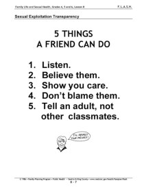 5 things a friend can do