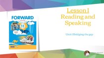 Reading and Speaking