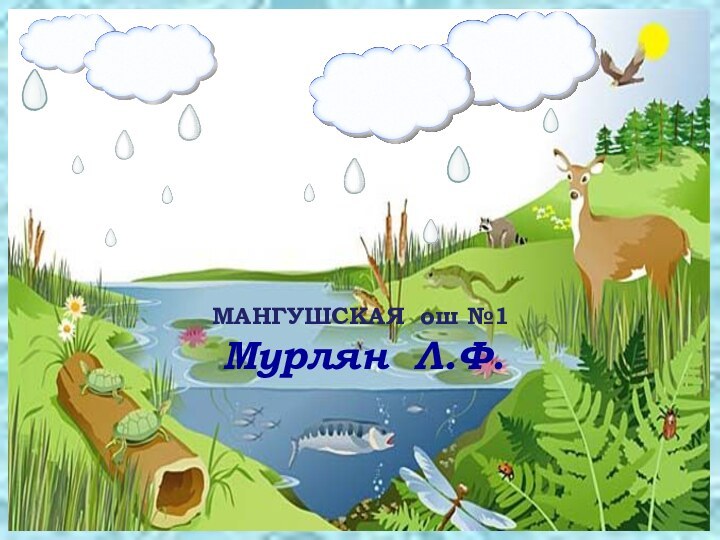 КРУГОВОРОТ  ВОДЫ  В ПРИРОДЕМАНГУШСКАЯ ош №1 Мурлян Л.Ф.