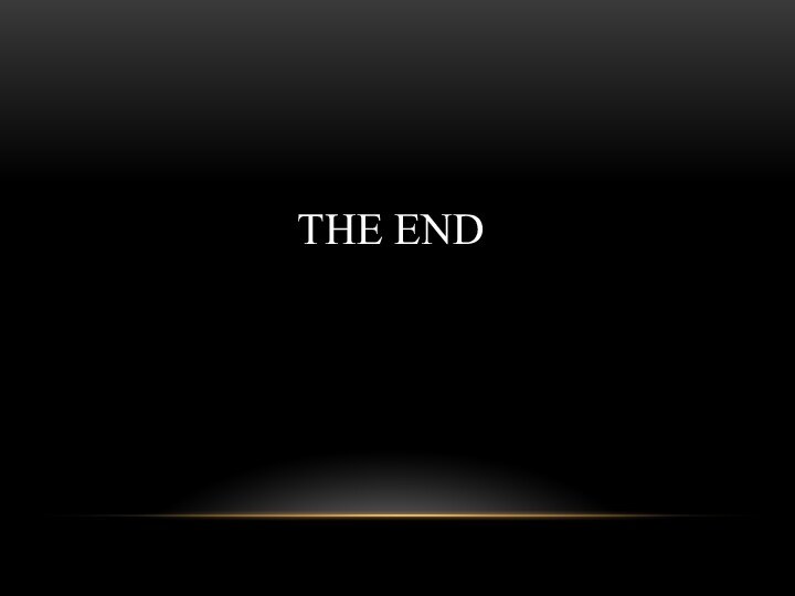 THE END