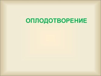 Оплодотворение у млекопитающих