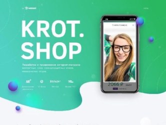 Krot.Shop. Он-лайн-продажа товаров медицинской оптики