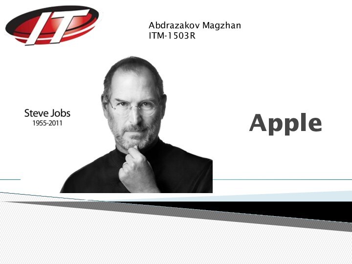 Apple Abdrazakov Magzhan ITM-1503R