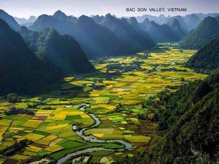 BAC SON VALLEY, VIETNAM