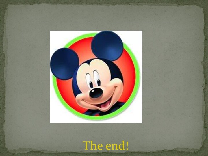 The end!