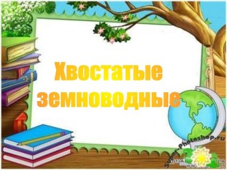 Хвостатые земноводные