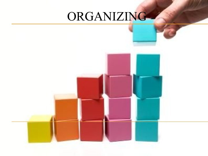 ORGANIZING