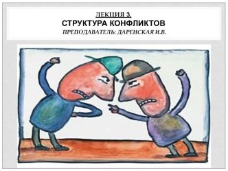 Структура конфликтов