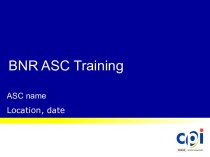 BNR ASC training
