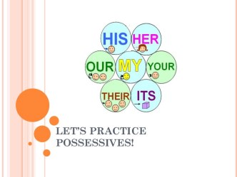 Possesives practice