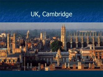 UK, Cambridge