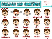 Feelings and emotions