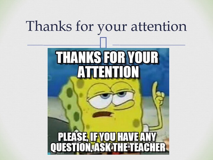 Thanks for your attention