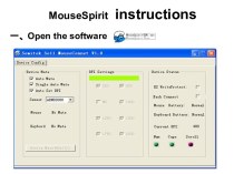 MouseSpirit Instruction