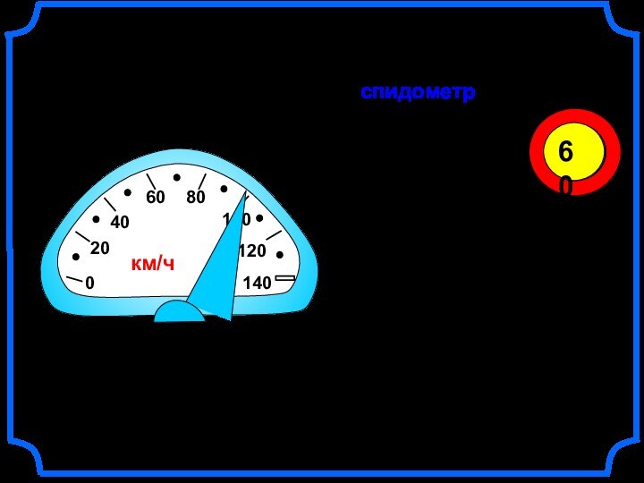 020406080100Автомобиль приближается к городу, по улицам которого разрешается ехать со скоростью не