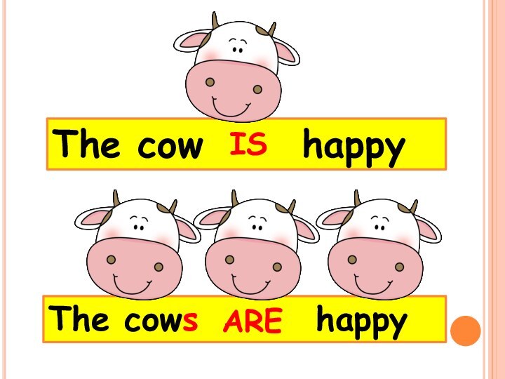 The cows    happyThe cow   happyISARE