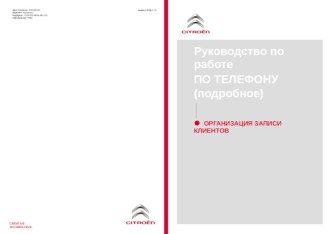 Руководство по работе по телефону (подробное)