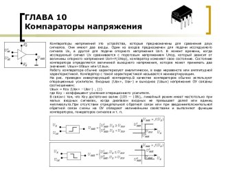 Компараторы напряжения