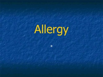 Allergy. (Subject 3)