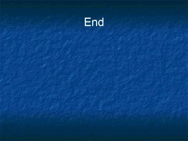 End