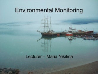 Environmental Monitoring