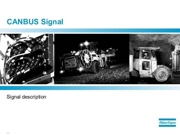 CANBUS SignalSignal description