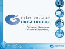Introduction to interactive metronome: professional application in hospitals, clinics, and schools