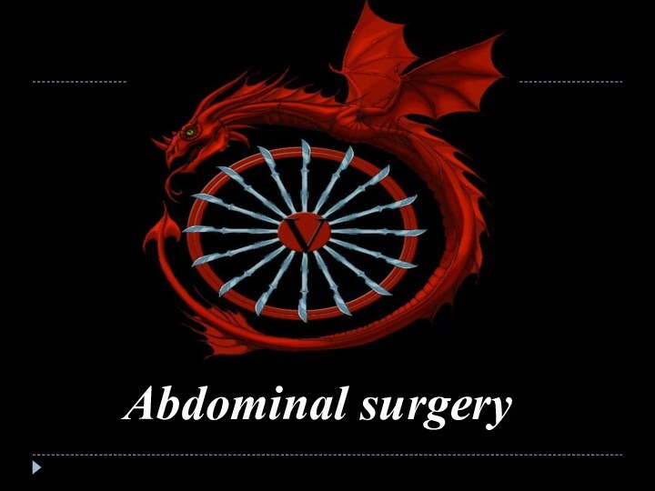 Abdominal surgery