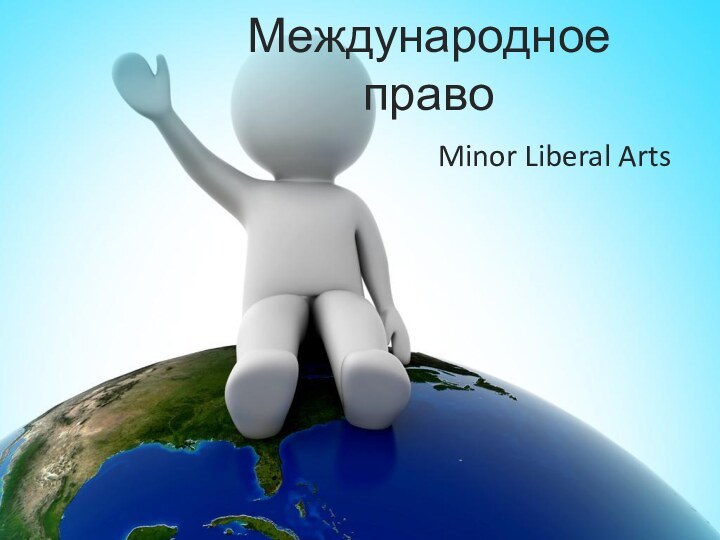 Международное правоMinor Liberal Arts