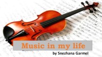 Music in my life